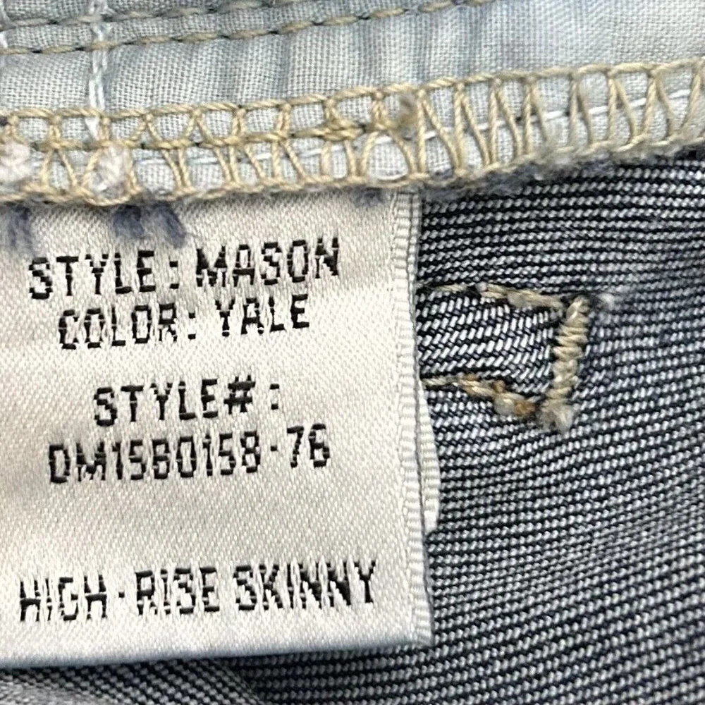 Lovers and Friends Mason‎ High Rise Skinny Jeans Womens Size 27 Ankle